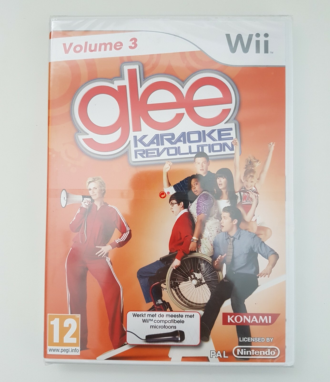 Glee Karaoke Revolution: Volume 3 - Wii - [Import/English Language] - NEW