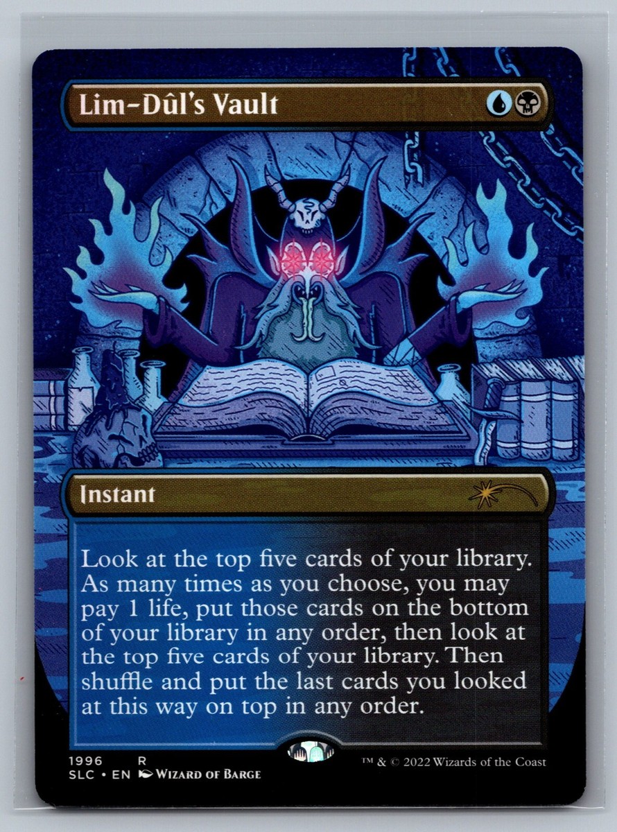MTG TCG Secret Lair: 30th Anniversary Countdown Kit Lim-Dul's