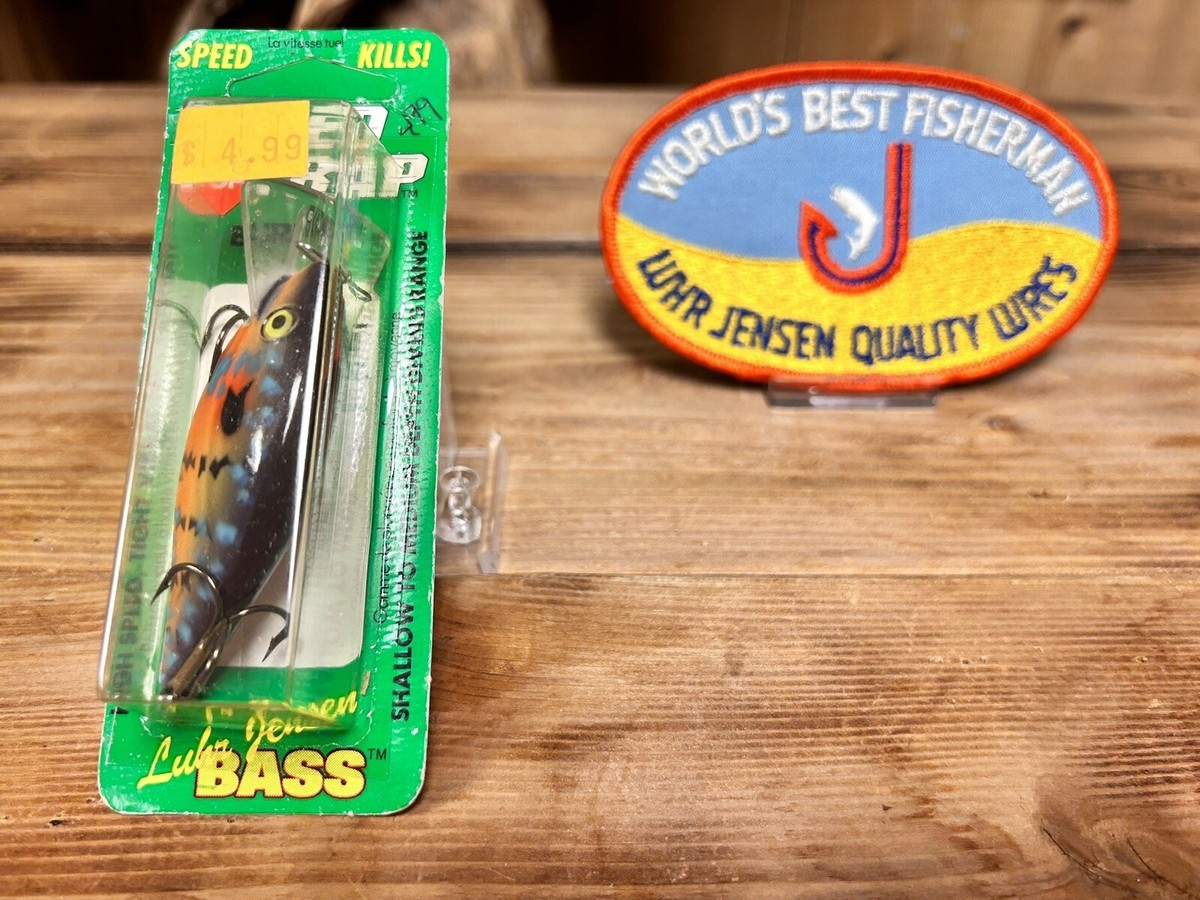 Vintage Pre Rapala Luhr Jensen Speed Trap 1/4 Oz Color 374 Bass Fishing Lure