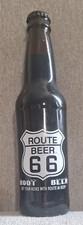 Ancienne bouteille scellée Route 66 Root Beer - 12 oz non ouverte objet de collection