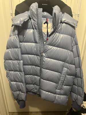 Moncler Cuvellier Giubbotto Blue Brand New