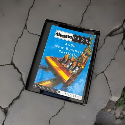 RARE COMMODORE AMIGA ''THEME PARK''  Software w/box
