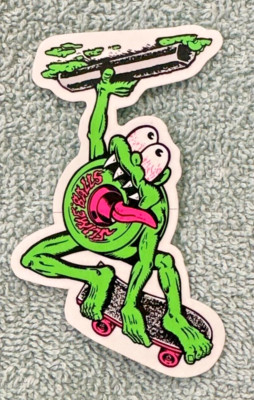 Slime Balls Skateboard Sticker Speed Wheels Santa Cruz, Crazy Frog ...