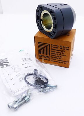 Rittal CP 6501.050 RAL 7024 Gehäusekupplung CP-S / Housing coupling -unused/OVP-
