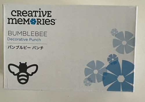 Creative Memories Bumblebee Decorative Punch Bumblebee Punch Bumble Bee NIB