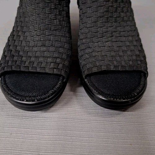 Steven Steve Madden Elmore Woven Slingback Block Heel Sandal Women's Size 6.5 - Picture 8 of 11