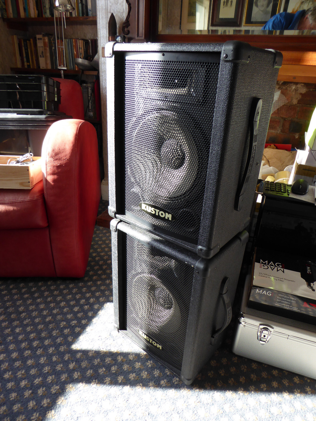PA SPEAKERS . KUSTOM KSC10 120W PA SPEAKERS eBay