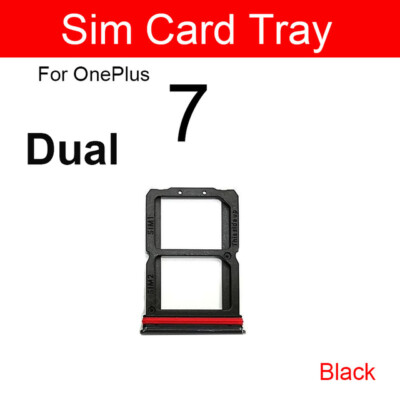Für OnePlus 7 1+7 One Plus 7 Dual-SIM-Kartenfach Adapter Steckplatz Halter Buchse UK
