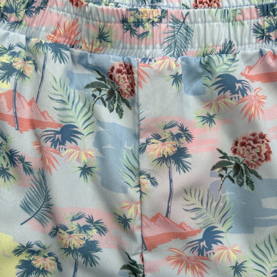 BNWT Ladies Skinny Dip Floral Blue Beach Shorts Size XL eBay
