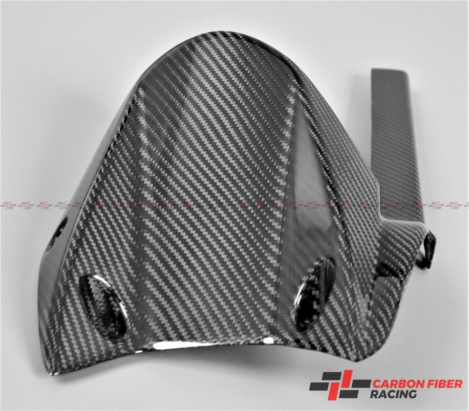 Abrazadera trasera Triumph Street Triple 765 R, S 2017-2022 - 100 % fibra de carbono Foto 3 de 3