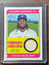 2023 Topps Heritage High Number Clubhouse Collection Relic Vladimir Guerrero Jr