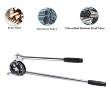 5/8" OD Tubing Bender Manual Pipe Tube Bender 180 Degree HVAC Bending Tool