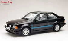 Sunstar Ford Escort RS Turbo Black 1984 Princess Diana's car. 1/18