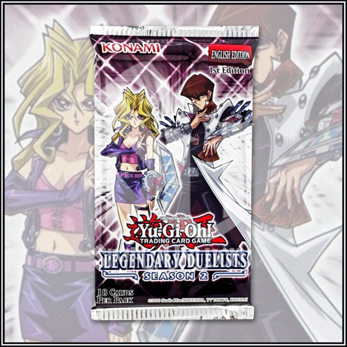 YuGiOh KAIBA'S LEGENDARY DUELISTS: SEASON 2 BOOSTER (18 Cards) LDS2 BLUE EYES! YuGiOh KAIBA'S LEGENDARY DUELISTS: SEASON 2 BOOSTER (18 Cards) LDS2 BLUE EYES!