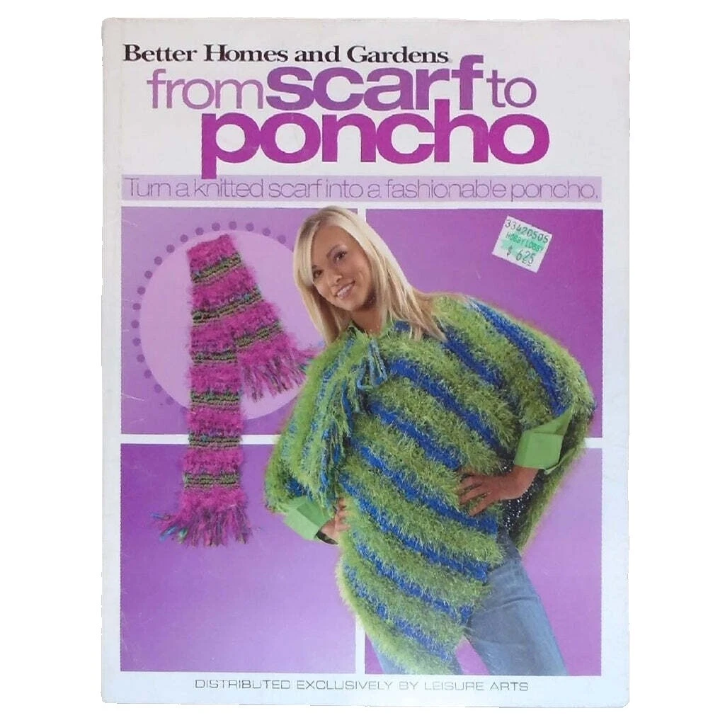 Patrones de Bufandas contemporáneo Leisure Arts Tejer