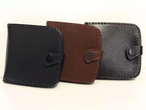 Echtleder Münzfach Geldbörse Geldbörse Herren kleines Wechselgeld Männer kleine Tasche - Bild 26 von 44