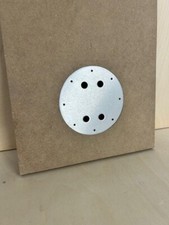 Double Binding Post Terminal Plate. unfinished for Speaker Cabinets. USA