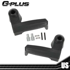 2pcs Fit For 1980-1996 Ford Truck Bronco Black Vent Window Handle Lock Latch