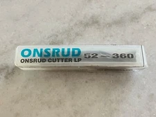 ONSRUD 52-360 - 1/2" Solid Carbide End Mill Router Bit, 2-Flutes, Upcut - NEW