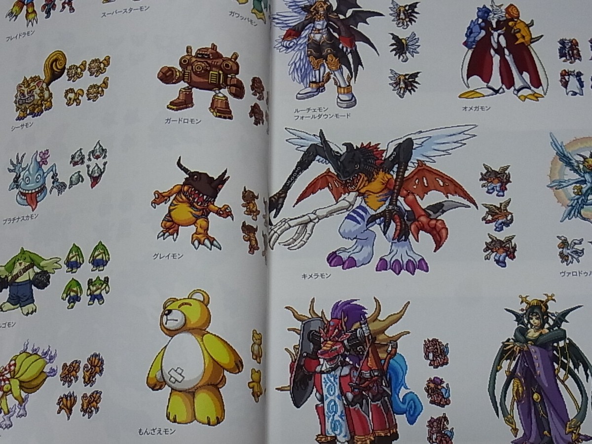 デジモン DIGIMON STORY VISUAL ART BOOK Digimon Story Visual Art Book Digital Monster Bandai JAPAN