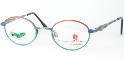 W/TAG TREND COMPANY BRUKO 1780 3 GREEN /RED /BLUE EYEGLASSES GLASSES 40-18-120mm