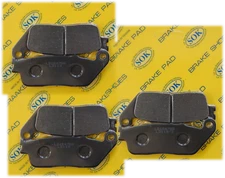 FRONT&REAR BRAKE PADS fit HONDA CBR 1000 Hurricane 1989-1991 CBR1000F
