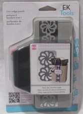 EK Success Brands EK Tools Punch 2-in-1 Edge Punch GROOVY FLOWER