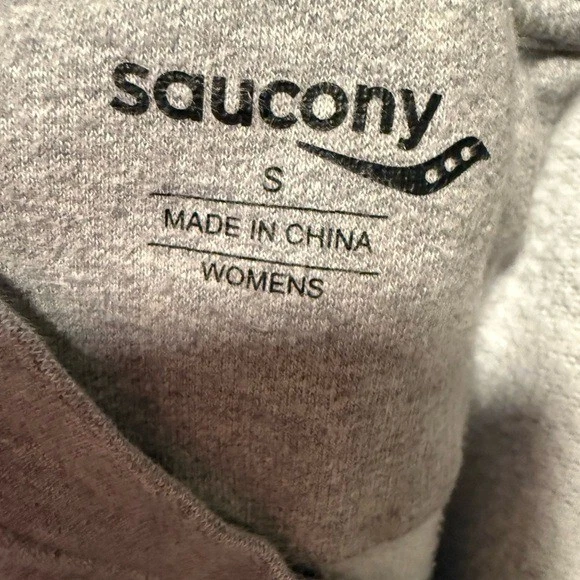 Saucony Gray Sweatshirt with Multicolor Logo - Image 4 of 4
