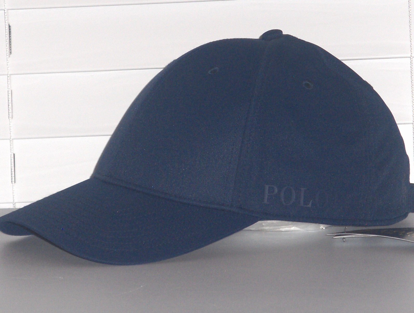 POLO RALPH LAUREN Cappello Berretto Baseball Uomo Poliestere Performance Pony BLU NAVY