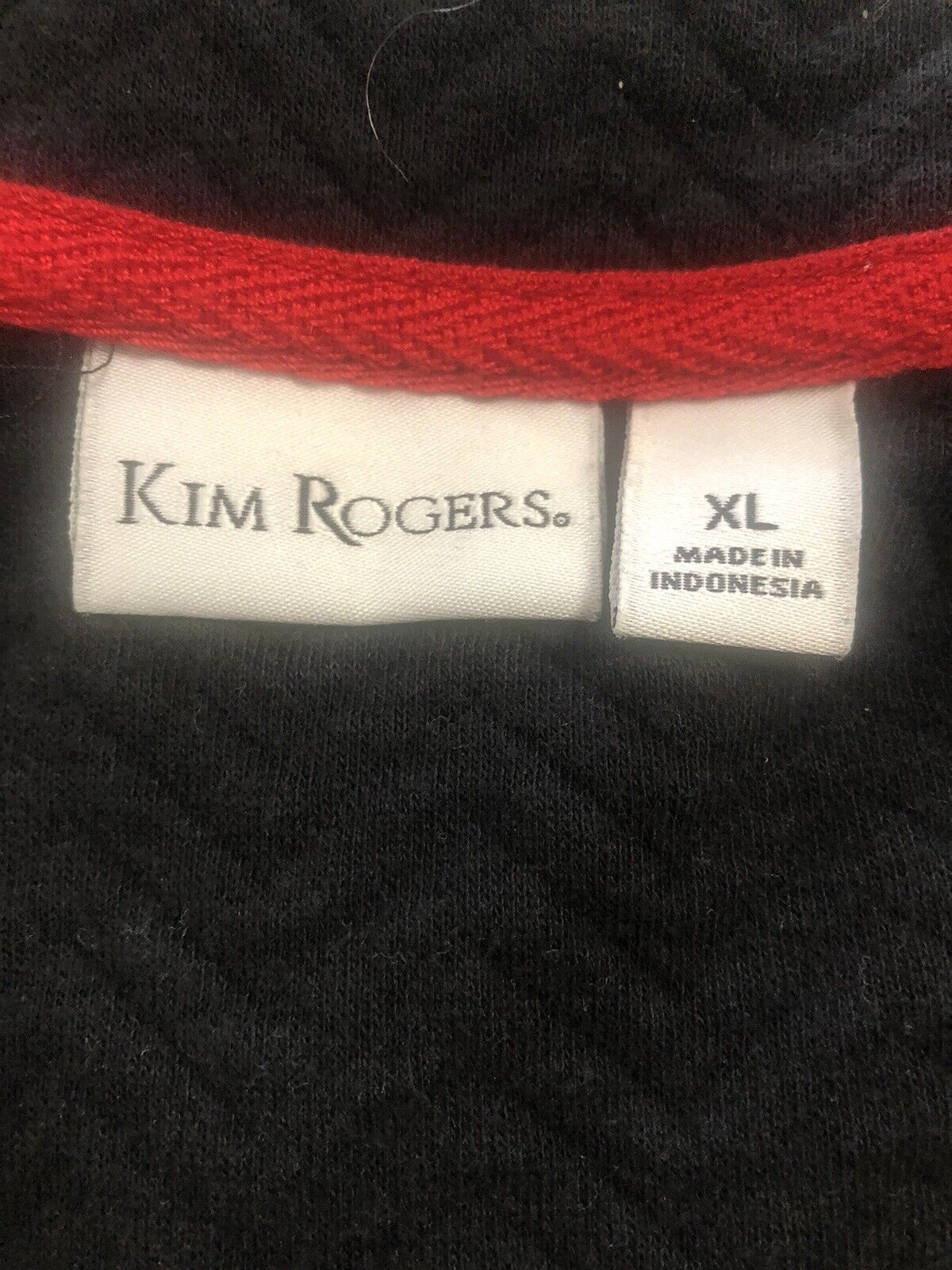 Kim Rogers Vest Quilted XLarge Inside pockets Zips Collared Women’s ...