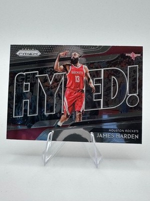 2018-19 Panini Prizm Get Hyped James Harden #7 Houston Rockets Insert A172