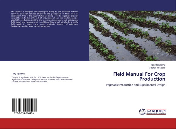 Tony Ngalamu (U. A.) | Field Manual For Crop Production | Taschenbuch | Englisch-image