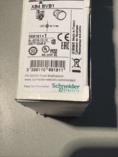 Schneider Electric XB4BVB1 Indicator Light White 24V/DC, 24V/AC