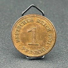 1 Pfennig 1901 E Deutsches Kaiserreich