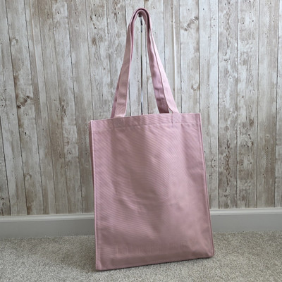 BURBERRY Pink FABRIC Tote BAG Double Handle GWP Shopping