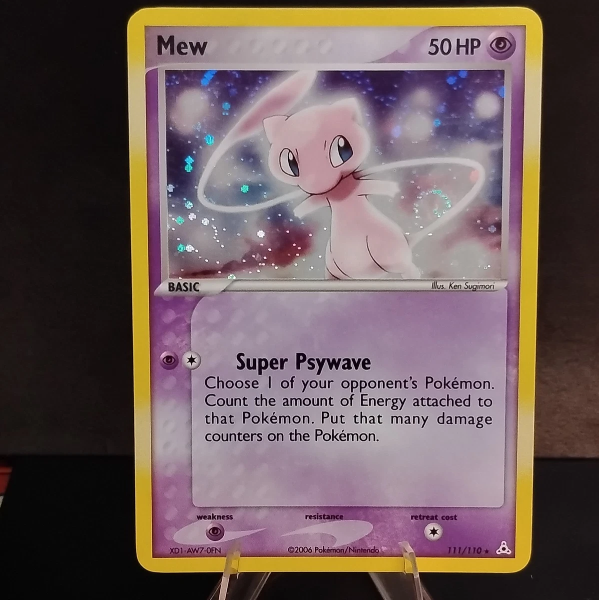 Pokémon Mew Pokémon TCG Secret Rare Individual Collectible Card Game Cards  for sale