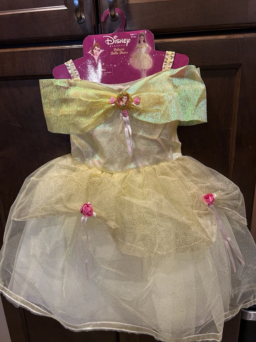 slim fit dress slacks Disney Princess Deluxe Belle Beauty and the Beast Gold Rose Tutu Dress
