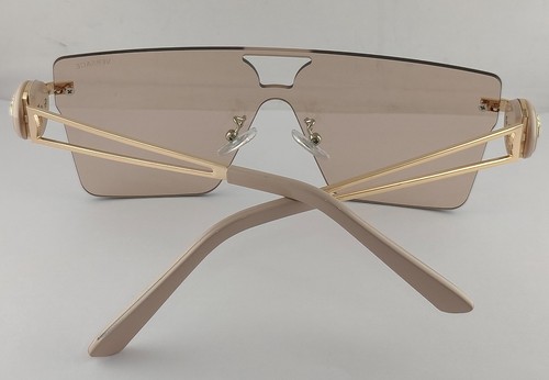 Luxury Versace Sunglasses | Rose Gold Frame | 100% UV Protected Yellow Lenses - Picture 7 of 8