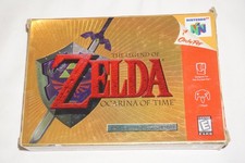 Legend of Zelda Ocarina of Time Collector's Gold (Nintendo 64 N64) Complete CIB
