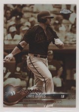 2018 Topps Chrome Sepia Refractor Chris Davis #16 yf0