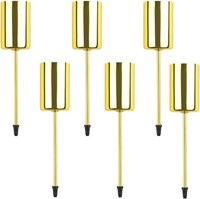 Stabkerzenhalter 6 StüCk Ø 2,5Cm Gold Kerzenstecker FüR Adventskranz Deko