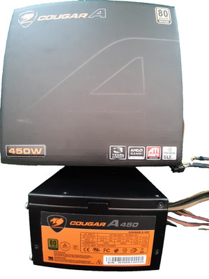 Cougar A450 450W ATX Netzteil 450 Watt 80+  DEFEKT