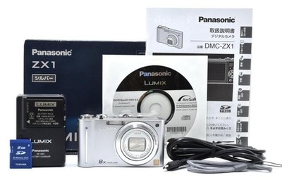 LUMIX Panasonic DMC-ZX1 シルバー パナソニック 中古(パナソニック