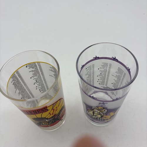 Preakness 122 & 127 Gläser 2002 Lila & 1997 Paar Baltimore - Bild 4 von 5