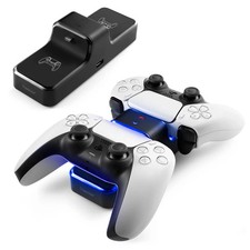 Insten For PS5 Controller Charger - Charging Station Dock Black