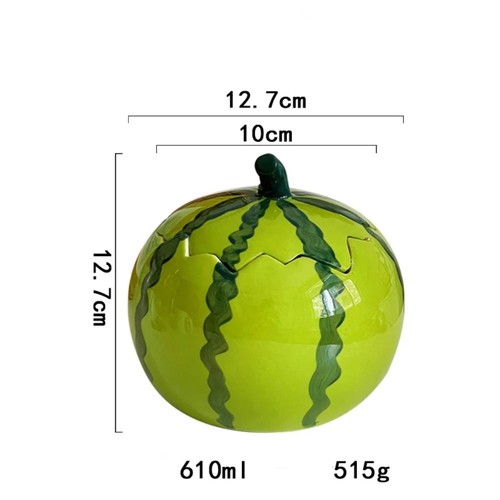 Cartoon Ceramic Bowl With Lid Noodle Bowl New Fruit Bowl Dormitory - Picture 2 of 11