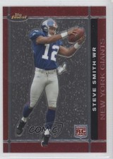 2007 Topps Finest Rookie Steve Smith #138 Rookie RC 00ah