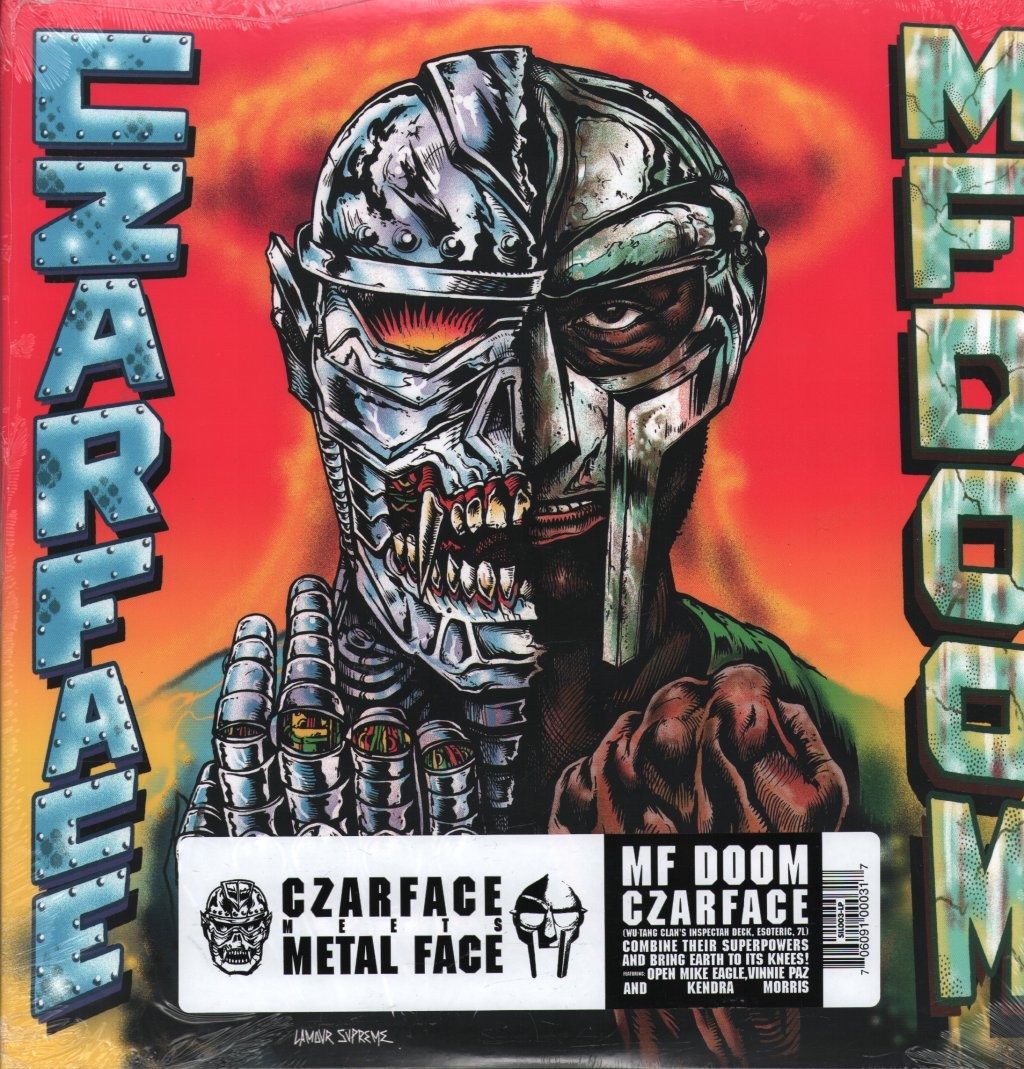 Czarface Meets Metal Face Self-Titled LP vinyl USA Silver Age 2018 reissue