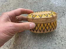 First Nations antique basket