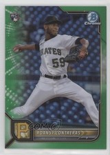 2022 Bowman Chrome Green Refractor 38/99 Roansy Contreras #99 0nr3